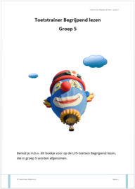 Toetstrainer Begrijpend lezen Boekje 1 - Groep 5 (pdf-bestand)