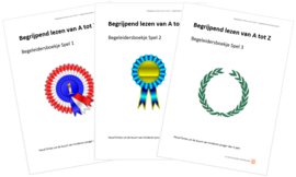 Begrijpend lezen van A tot Z - Combi 3 spellen (pdf-bestanden)