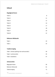 Oefenboek voor de LVS-toetsen midden groep 7 - M7 (papieren versie)