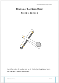 Citotrainer Begrijpend lezen Boekje 3 - Groep 5 (pdf-bestand)