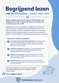 Begrijpend lezen voor de LVS-toetsen Groep 7 - Deel 1  (M7)