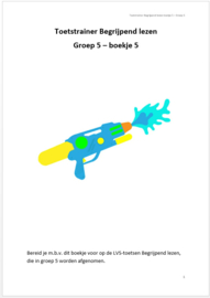 Toetstrainer Begrijpend lezen Boekje 5 - Groep 5 (pdf-bestand)