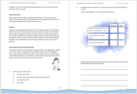Oefenboek voor de Doorstroomtoets in groep 8 - Richting vmbo (pdf-bestand)