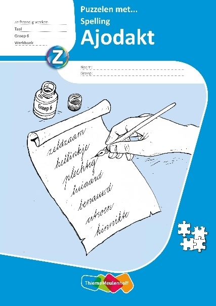 Aardbei barsten telex Ajodakt Puzzelen met Taalmix Werkboek Groep 6 | Ajodakt en Z-Taal |  Webwinkel Citotrainer Nederland