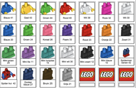 3e Lego poppetje (aanvulling voor grote display bestelling)
