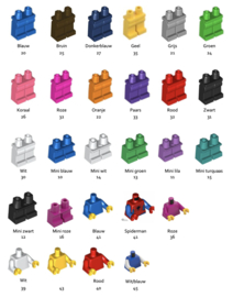 Eén poppetje met display