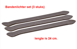 Bandenlichter set (3 stuks) lengte 24 cm. (9M3907)