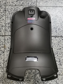 Kappen - China LX - Beenschild compleet met deksel opbergvak - Kleur: Titanium (VAK AW / 61-16)