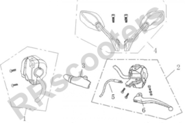 Neco GPX-50 - Schakelaareenheid RECHTS - (nr. 1) - (M3410004)