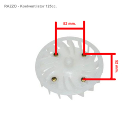 Razzo Steed (125cc) - Koelventilator