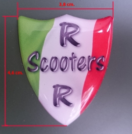 RRscooters  Dome-sticker