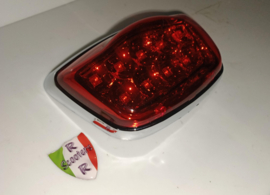 Berini Napoli - Achterlicht LED (ROOD) met Chromen rand - (VAK E-54) - 7851P8