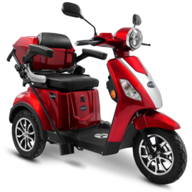 Scootmobiel - Rolektro E-trike V.3 - Kleur: rood