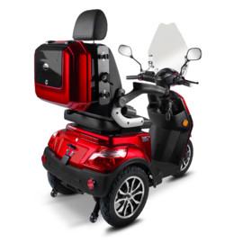 Scootmobiel - Rolektro E-trike V.3 PREMIUM - Kleur: rood