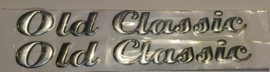 BTC Old Classic - Sticker set (2 stuks) "Old Classic" - (VAK B-130 C)