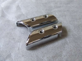 chroom afdekking voorvork rechts en links (VAK B-71)