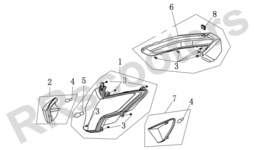 Neco One 12 - 2021 (New) - Knipperlicht RECHTS VOOR - nr. 2 - (M3374074)