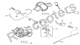 Neco Lola - Spiegel-set (links & rechts) (nr. 30) - M88110-KY-E000-A/B