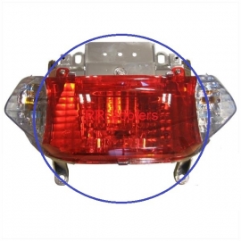 Speedy - Achterlicht glas (rood) - (89M310) - (VAK C-31.B)