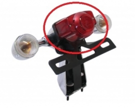 03 - Achterlicht glas Retro (los glas) (VAK C-66)