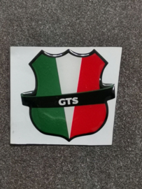GTS - Sticker "GTS" - (Hoog-53 mm / Breed-53mm) - (VAK B-130B)