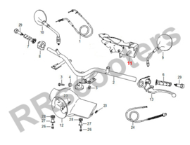 Neco Agira - Stuurkap / Tellerkap (nr. 11) - (DaPa)M601102-TAMD-0000))