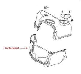 Motorbeplating onderkant (C-020)