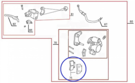 Neco Tito - Remblokken (nr. 75) - (M45105/6-ALA1-E000) - (VAK BB-3)
