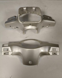 Kappen - China LX - (S-type) - Koplampkap + Tellerkap - Kleur: Glans Licht Champagne - (nieuw) - (VAK Z 61-21)