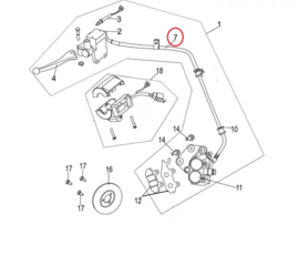 Neco Abruzzi  - Remslang/Remleiding (links) ACHTER - MJ08-31260-00