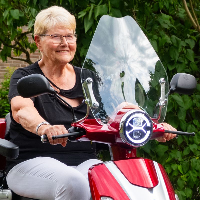 Rolektro WINDSCHERM voor de E-trike / E-quad