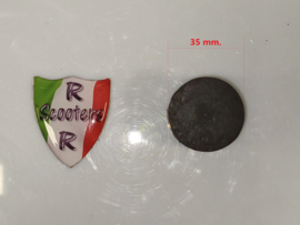 Hoofd/midden standaard rubber stootblok (met M8 schroefdraad erin) - (VAK C-64)