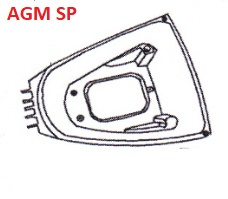 AGM SP-50 - Buddybak / Helmbak (33 021)