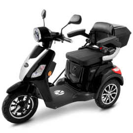 Scootmobiel - Rolektro E-trike V.3 - Kleur: zwart