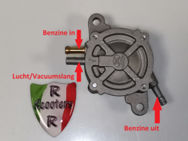 Razzo Lucca -  Benzine vacuum pomp 50cc. (EDW) - (VAK B-48)