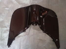 kappenset, Beenschild gelakt, kleur: Bruin Metallic (VAK E-4)