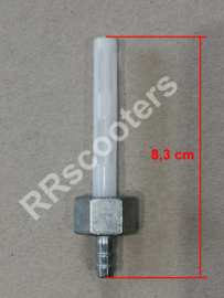 89 - Benzinefilter met aansluiting voor de benzineslang (VAK P-10)