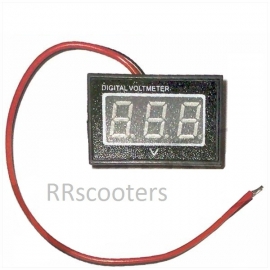 Voltmeter (digitaal-rood) 2,5-30 Volt (VAK B-22)