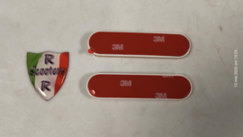 Piaggio ZIP - Reflector Oranje (set)- (VAK B-150A)