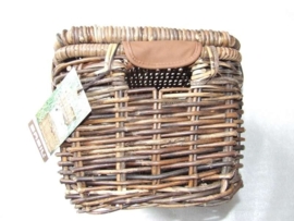 BASIL DENTON M  Rotan opbergkoffer / mand Nature Brown (13044)