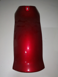 3 - Retro - kappenset, (Merkloos) - achterdeel voor spatbord ,  kleur: Bordeaux Rood - Type: 2 (zie foto 2) - (VAK E-9)