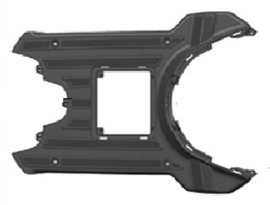 GTS Trento - Voetplaat - (zwart kunststof)