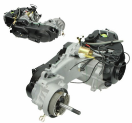 EURO 4 (Dellorto) - Motorblok 139 QMB GY6 compleet 50cc - 10" (Lange as) - Euro 4 (Dellorto)