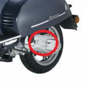 Motobi Rimini - Kickstartpedaal (BT)