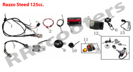 Razzo Steed (125cc) - CDI (nr. 5) - F21-02 - (VAK B-49)