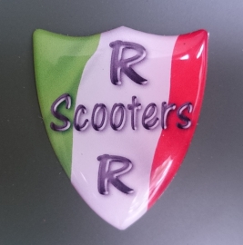 RRscooters  Dome-sticker