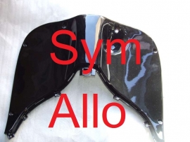 Sym Allo - Beenschild zwart gelakt