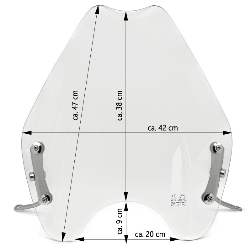 Rolektro WINDSCHERM voor de E-trike / E-quad