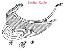 Baotian Eagle - Achterlicht 