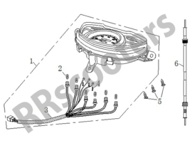 Turbho ST-50 - Tellerset (nr. 1) - QBM-33100-0000